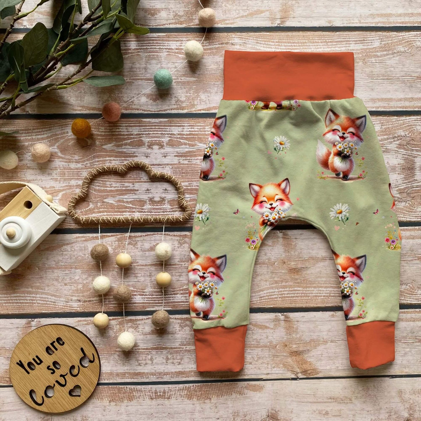 French Terry Stoffe "Fuchs" - 0,5m