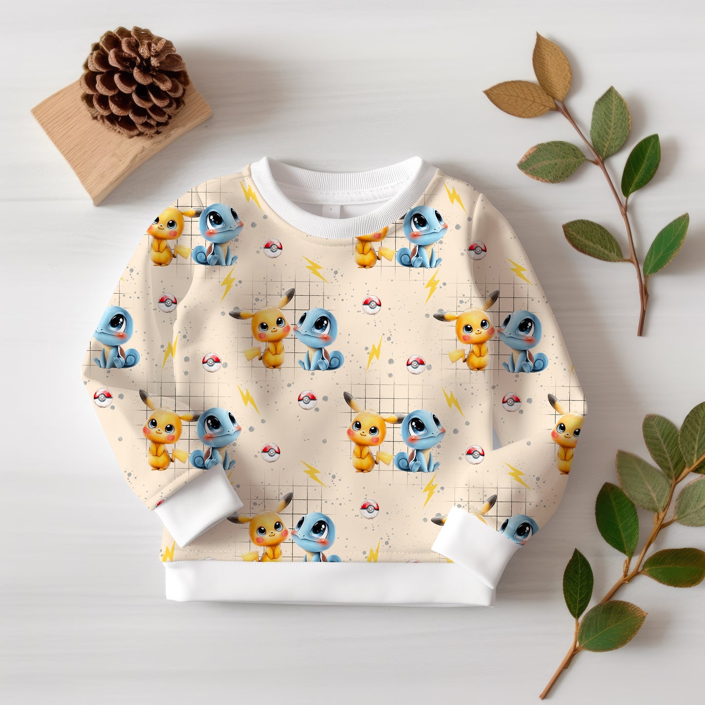 Stoffe Meterware "Cute Creatures" - Jersey oder French Terry
