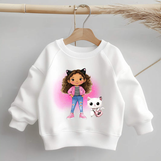 Glitzer-/Bügelbild "Katzentastisch & Glitzerstark"