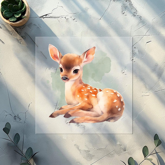 Bügelbilder für Textilien "Reh"