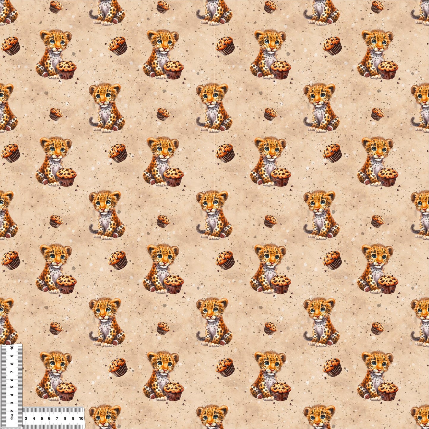 Jersey "Leo mit Muffin" - 0,5m