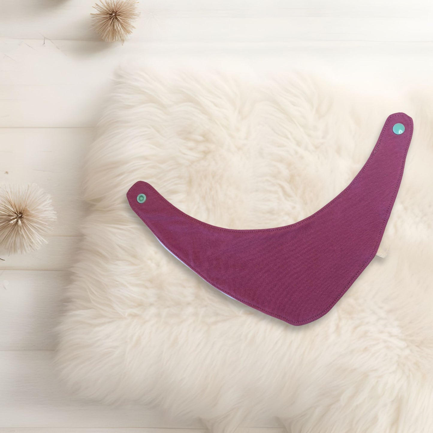 Handmade Halstuch für Baby´s "Panda" - personalisierbar