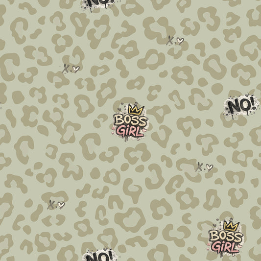 Jersey | Rib Jersey | French Terry Kombi Sroff „Urban Girl" Leo Edition