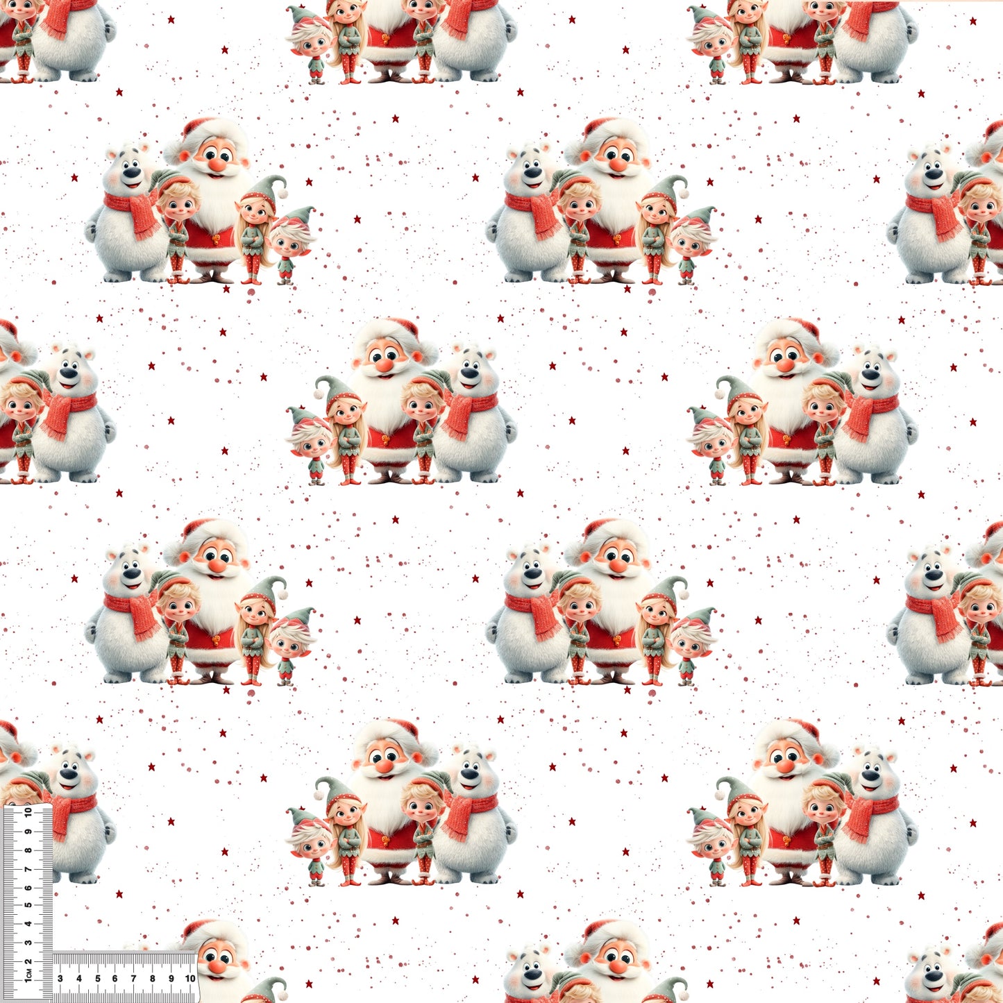 Jersey | Rib Jersey | French Terry "Weihnachtsfreunde“ - Kinderstoff