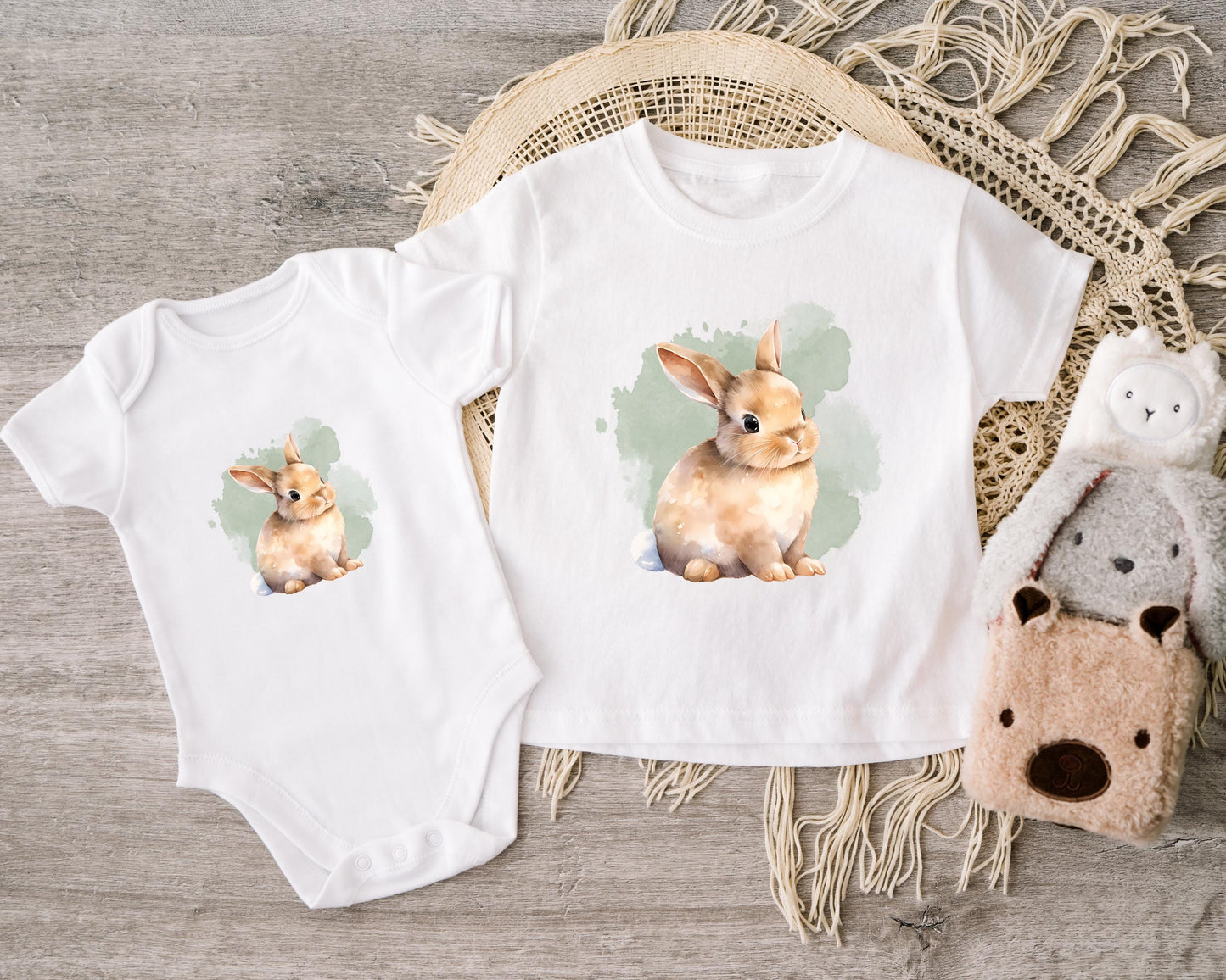 Bügelbilder für Textilien "Hase"