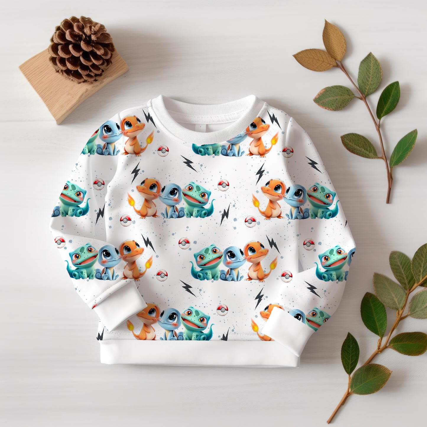 Stoffe Meterware "Elementare Freunde" - Jersey oder French Terry