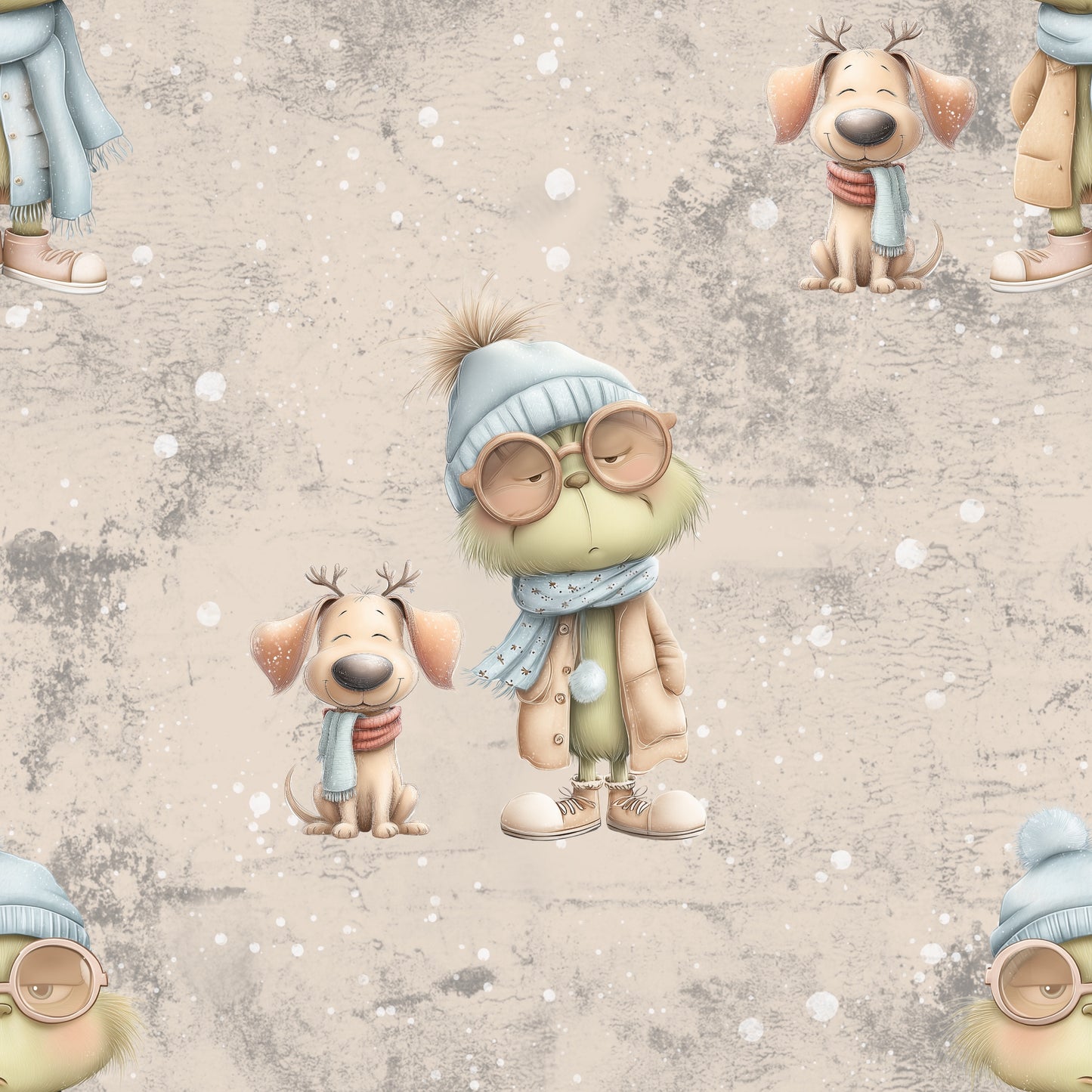 Jersey | Rib Jersey | French Terry "Frech & Frostig“ - Kinderstoff