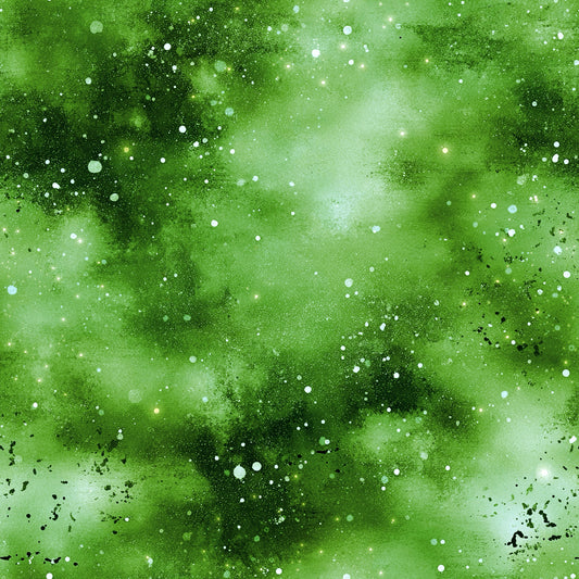 Jersey | French Terry Kombi Stoff „Toxic Galaxy“