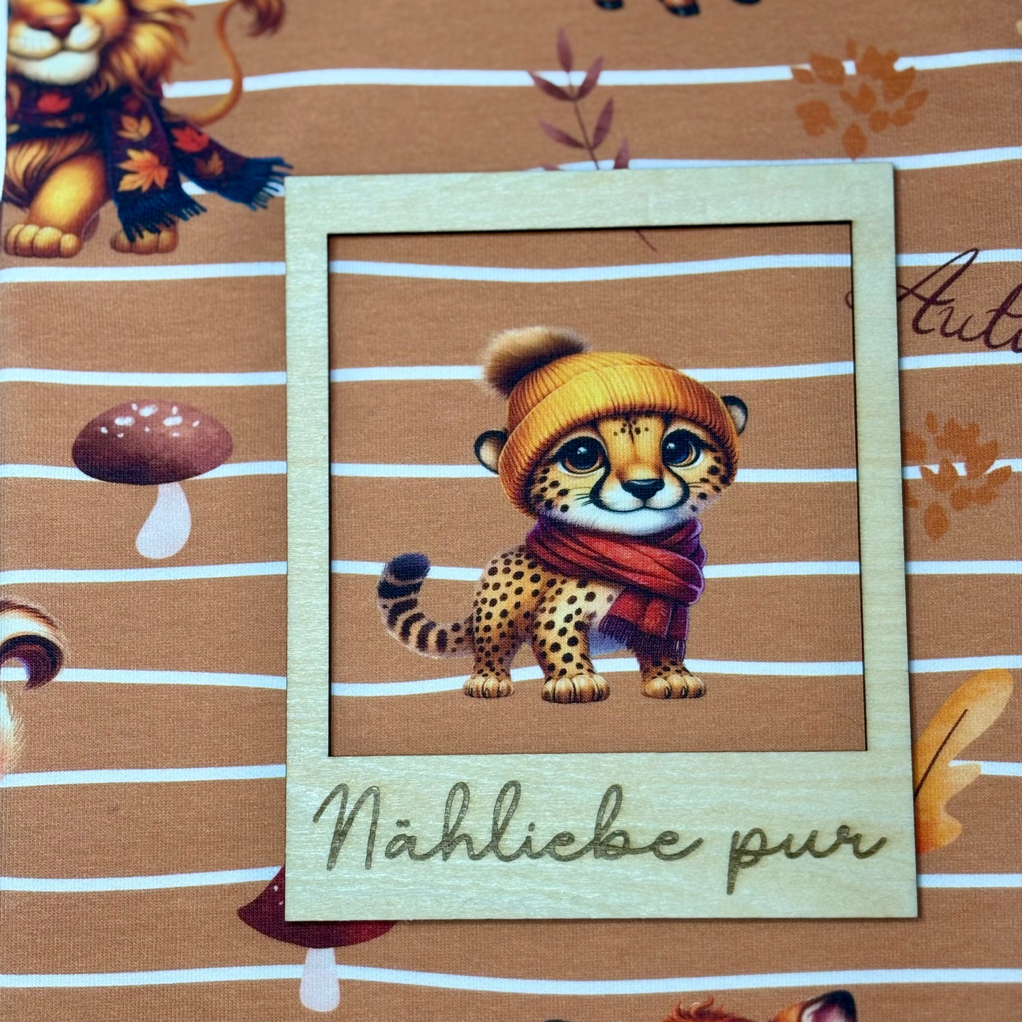 Herbstfreunde | Safari Stoff Meterware | Kinderstoff