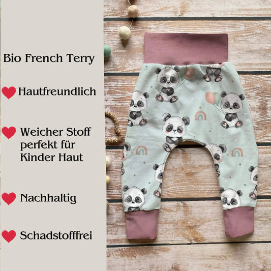 Handmade Pumphose "Panda" - Altrosa