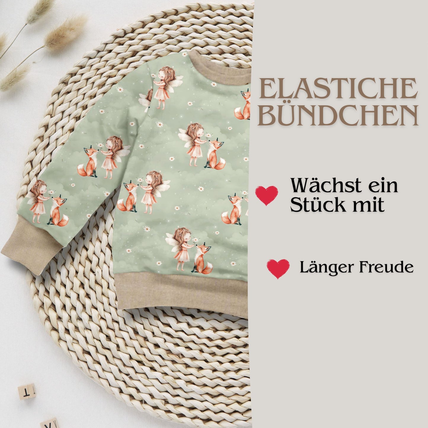 Sweatshirt Kinder "Fee & Fuchs" – French Terry