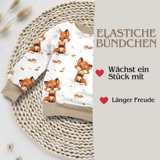 Sweatshirt Kinder "Cookie Fuchs" – French Terry
