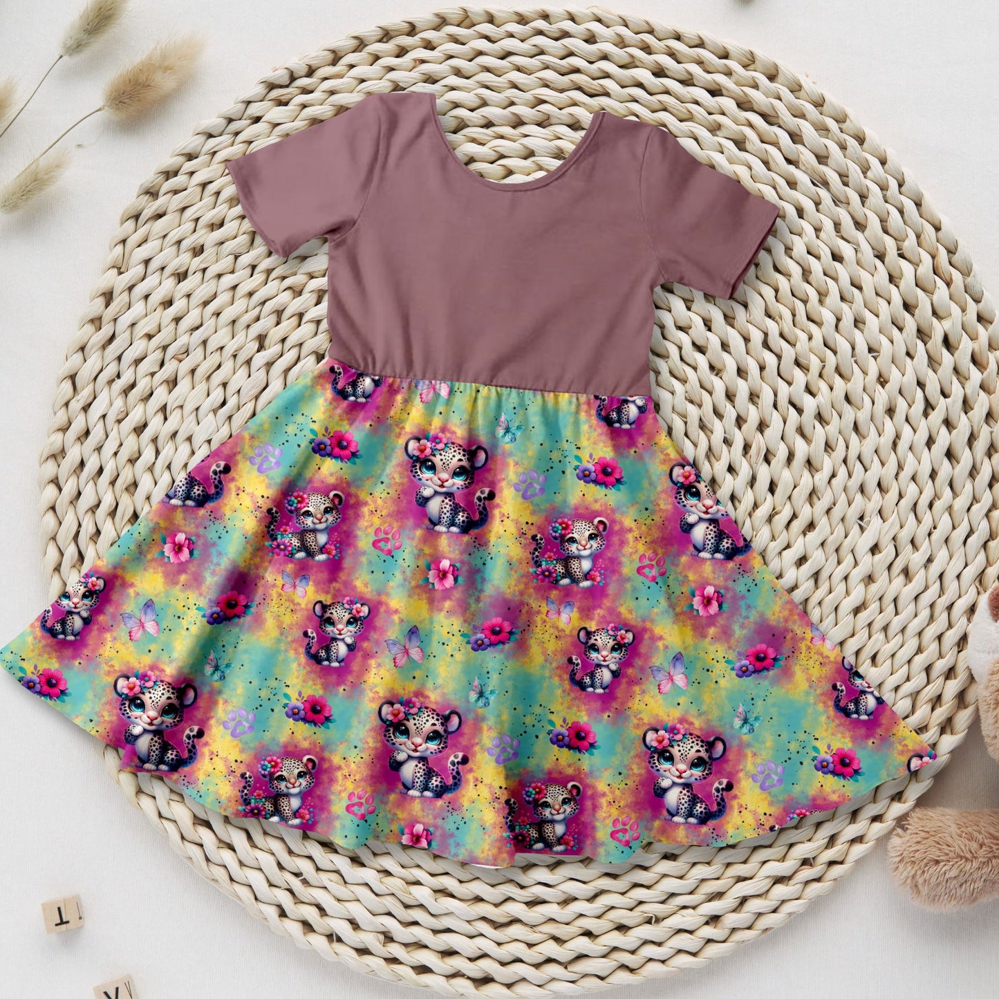 Stoffe Meterware "Baby Leo" - Jersey oder French Terry