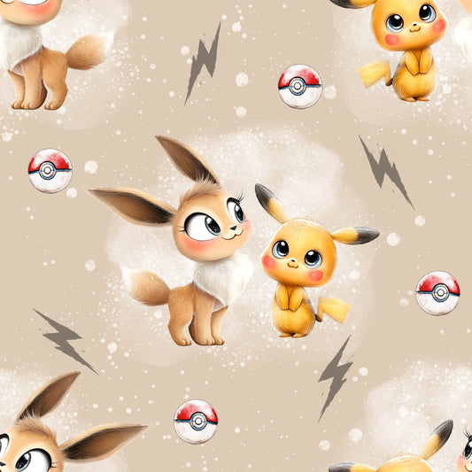 Stoffe Meterware "Kulleraugen-Kumpel" - Jersey oder French Terry