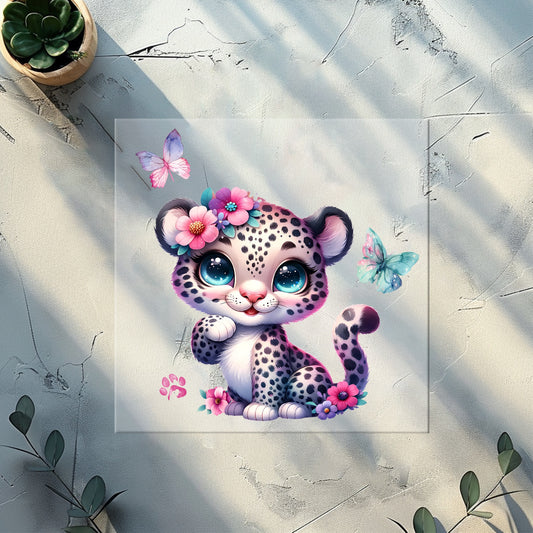 Stoffpaket 1m "Baby Leo" - French Terry | Bündchen | Bügelbild