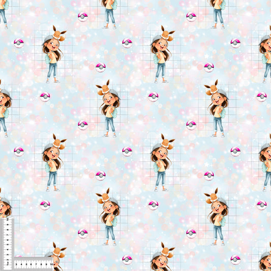 Stoffe Meterware "Freundschaftsfunken" - Jersey oder French Terry