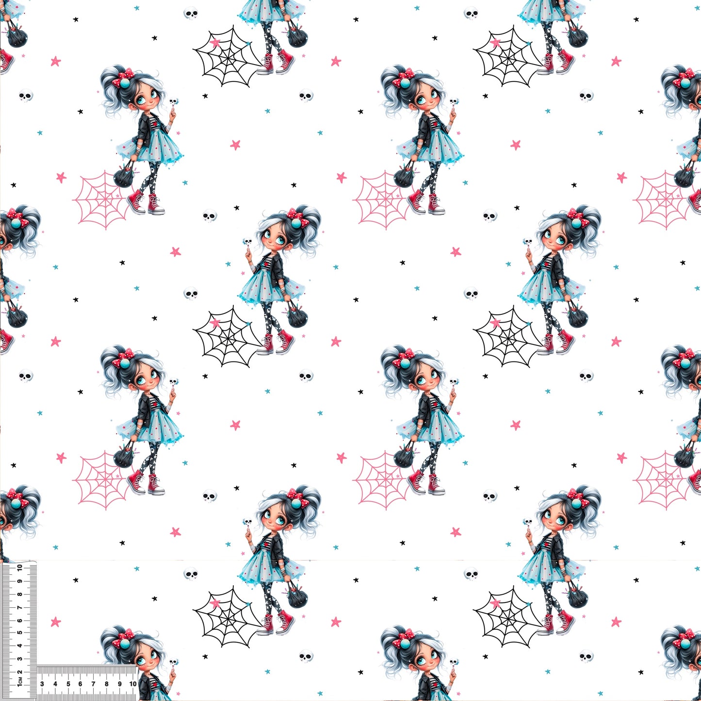 Rebel Girl | Mädchen Stoff Meterware | Kinderstoff