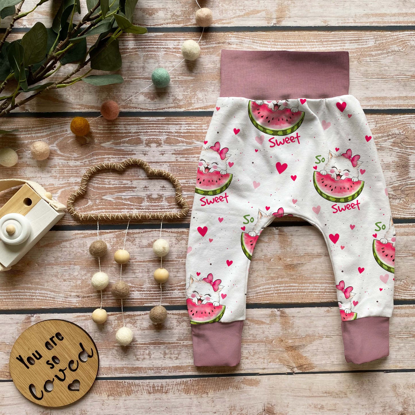 Stoffe Meterware "So Sweet " - Jersey oder French Terry