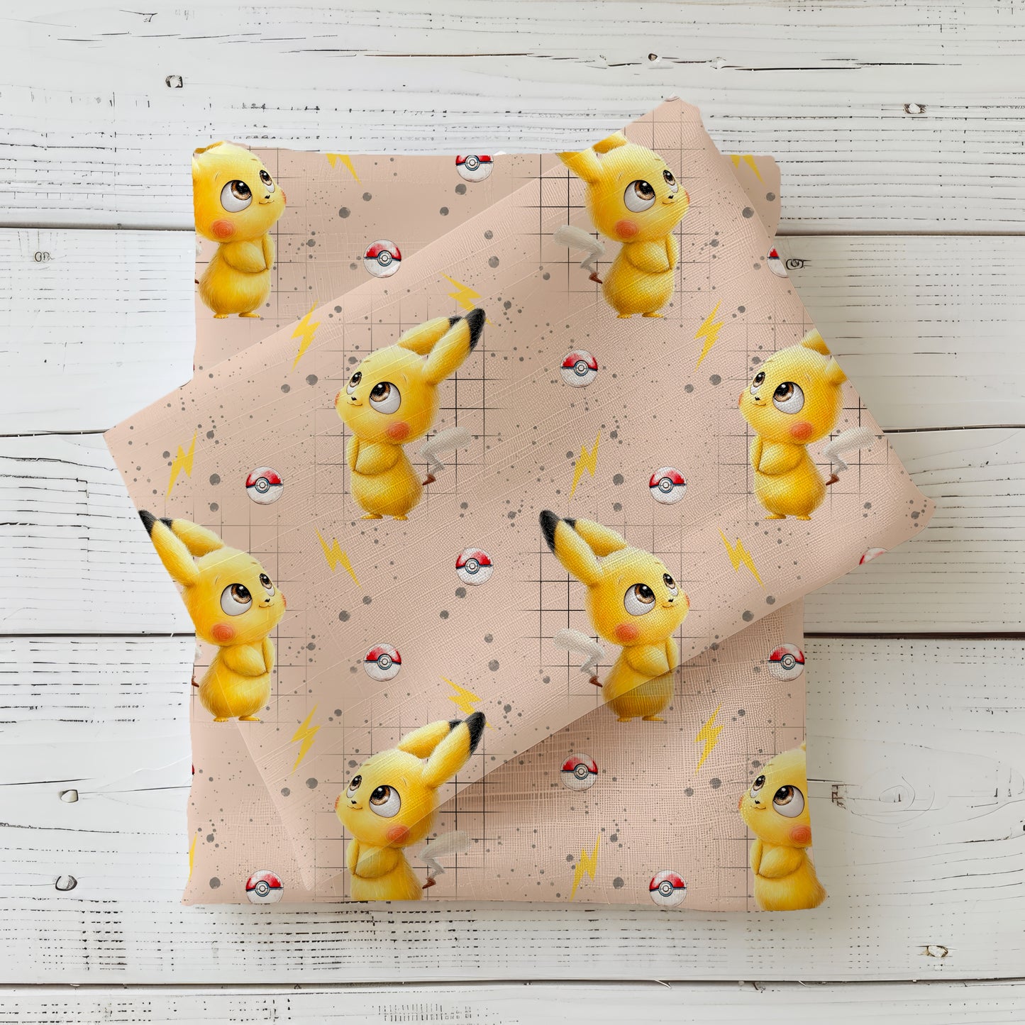 Stoffe Meterware "PikaPlüsch" - Jersey oder French Terry