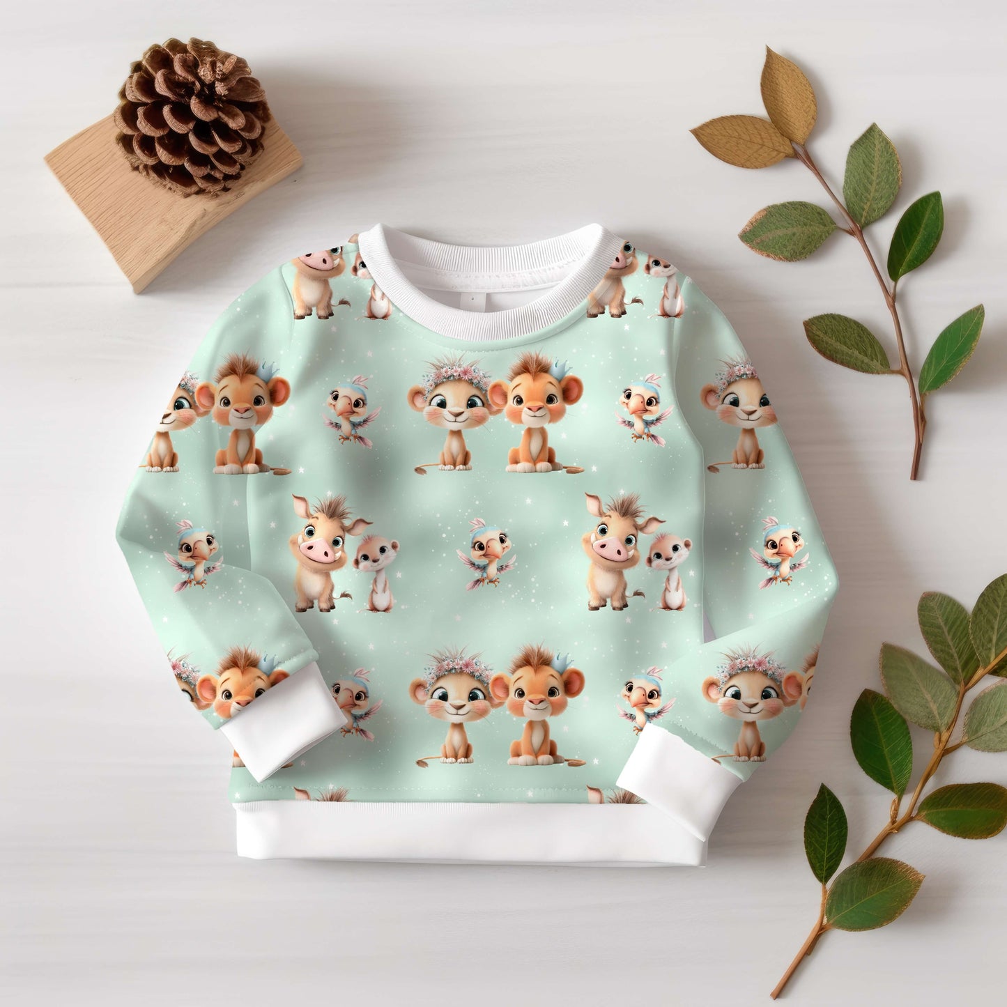 Stoffe Meterware " König der Minis" - Jersey oder French Terry