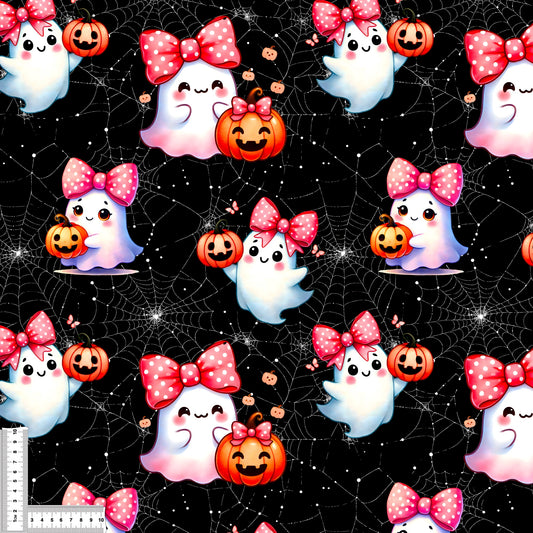 Stoffe Meterware "Spooky Cutie" - Jersey oder French Terry