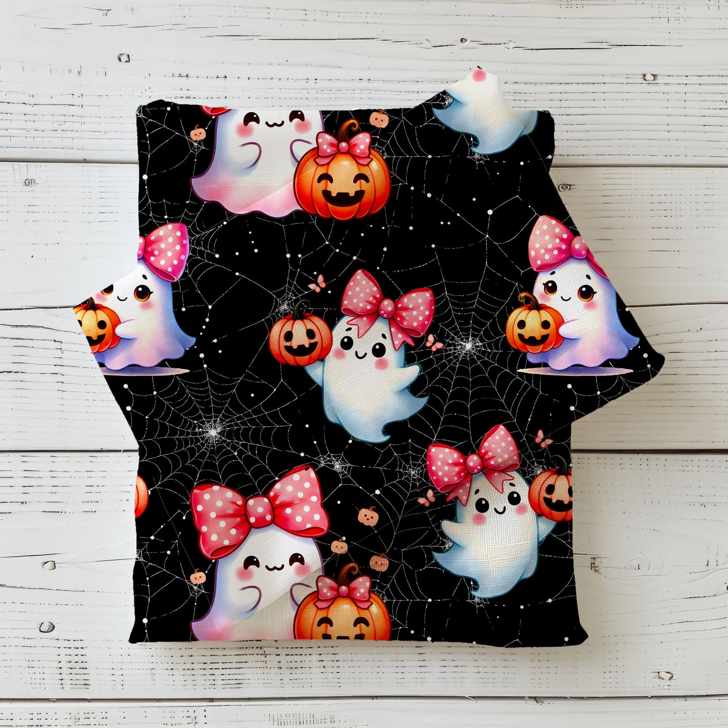 Stoffe Meterware "Spooky Cutie" - Jersey oder French Terry