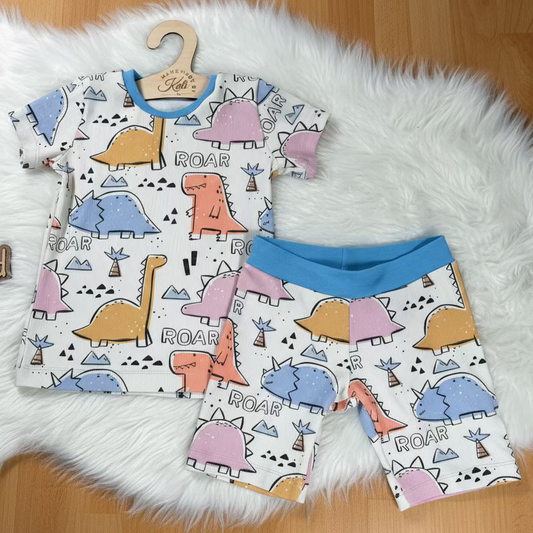 Mini Dino Roar | Dino Stoff Meterware | Kinderstoff