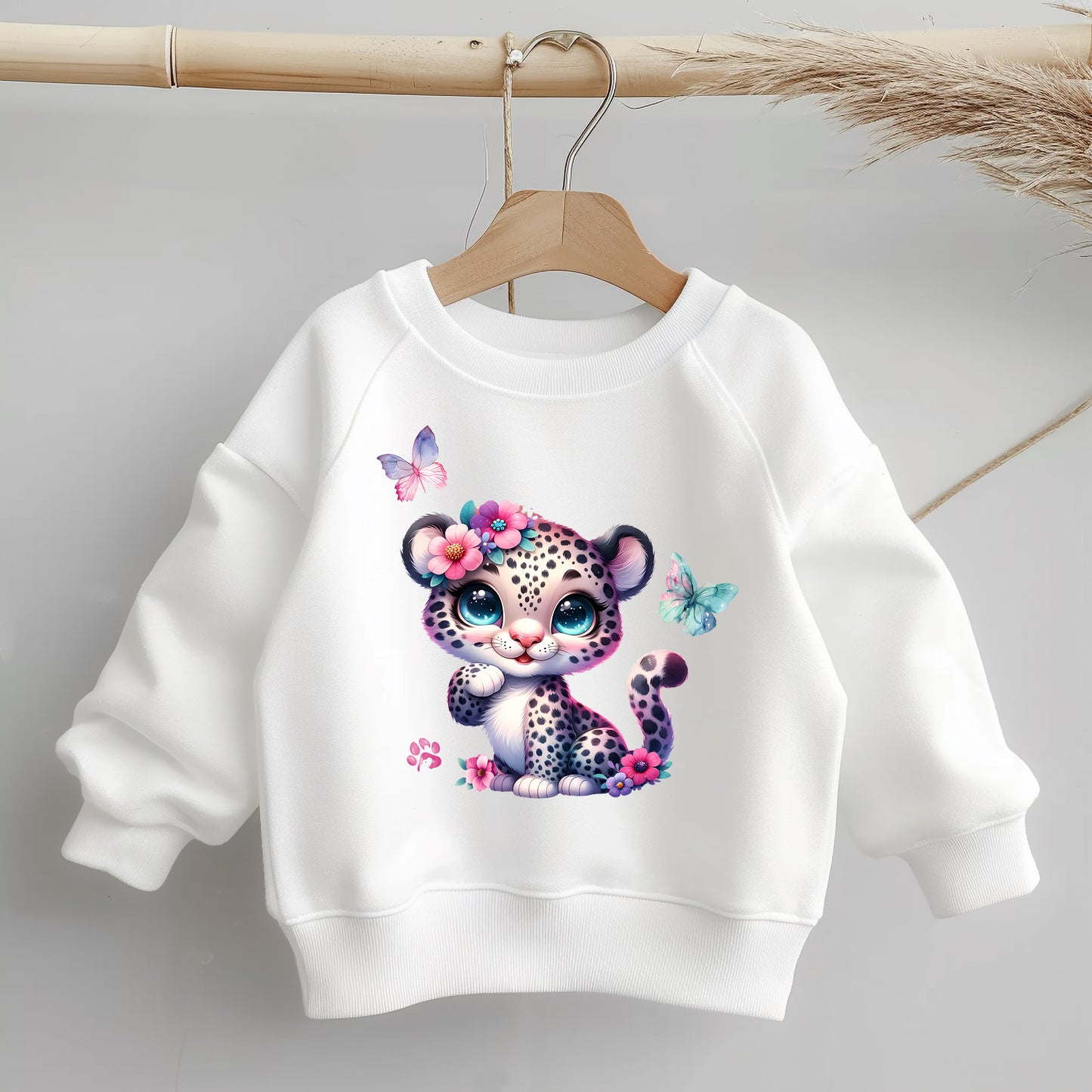 Glitzer-/Bügelbild "Baby Leo"