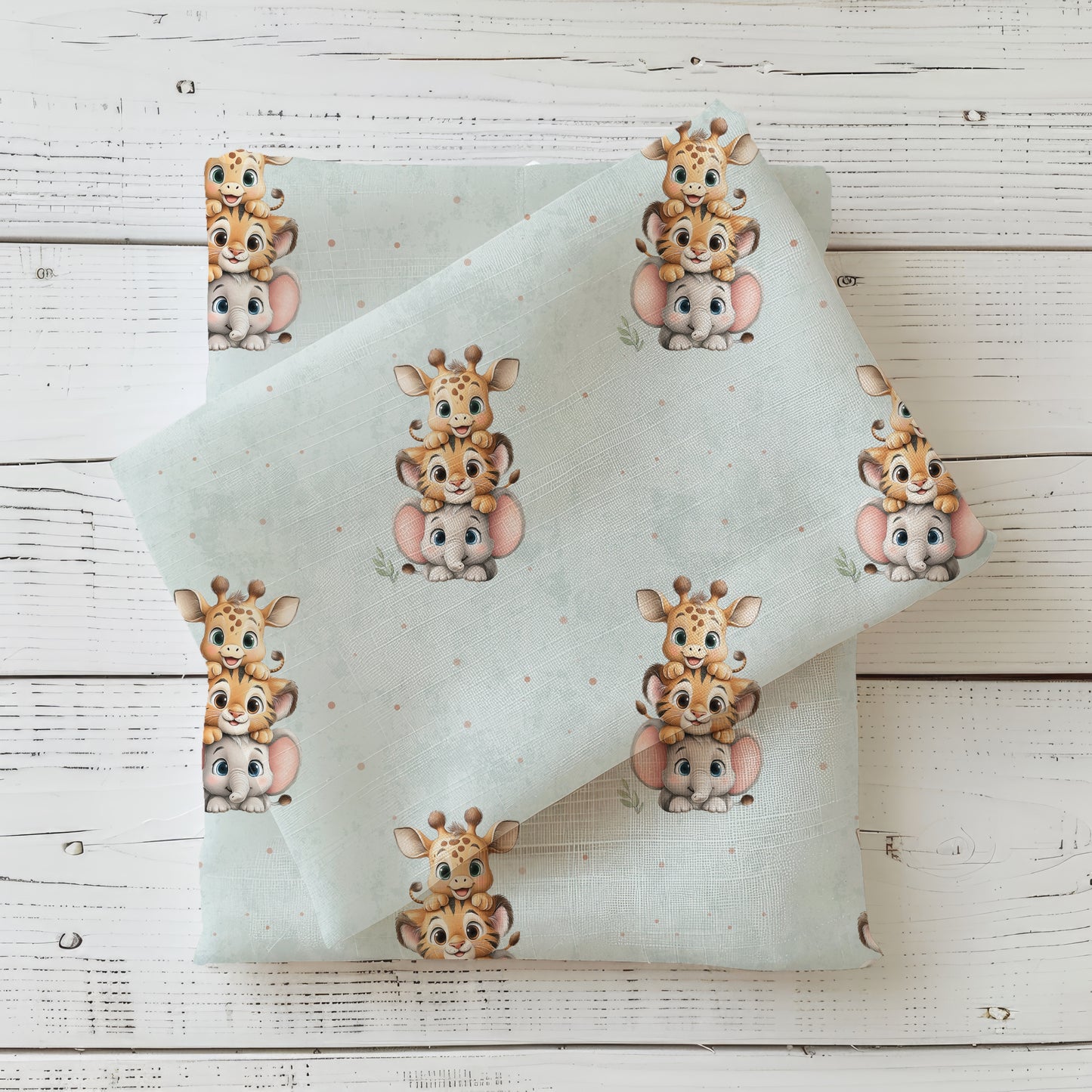 Dschungel Minis | Safari Stoff Meterware | Kinderstoff