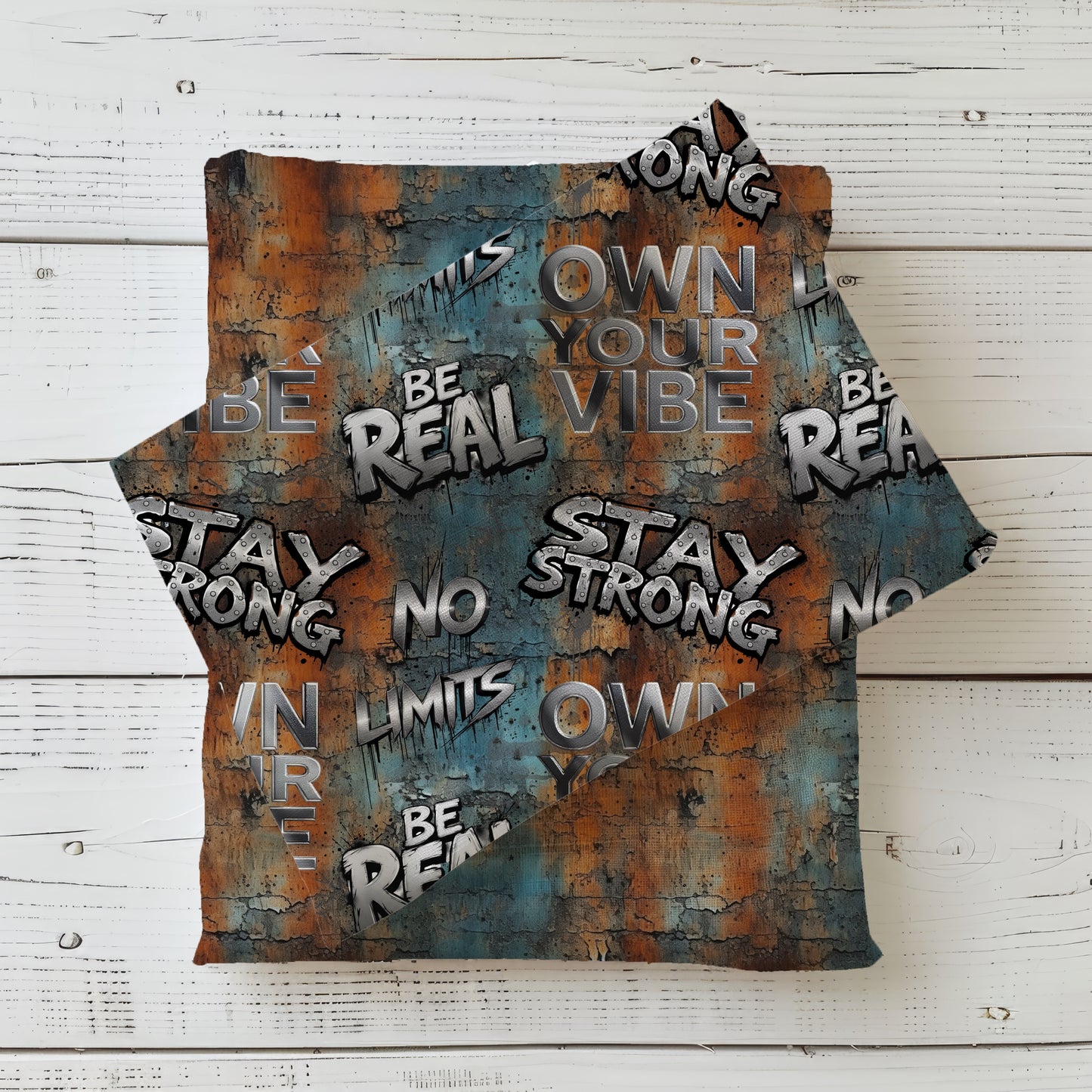 Stay Strong | Graffiti Stoff Meterware | Kinderstoff