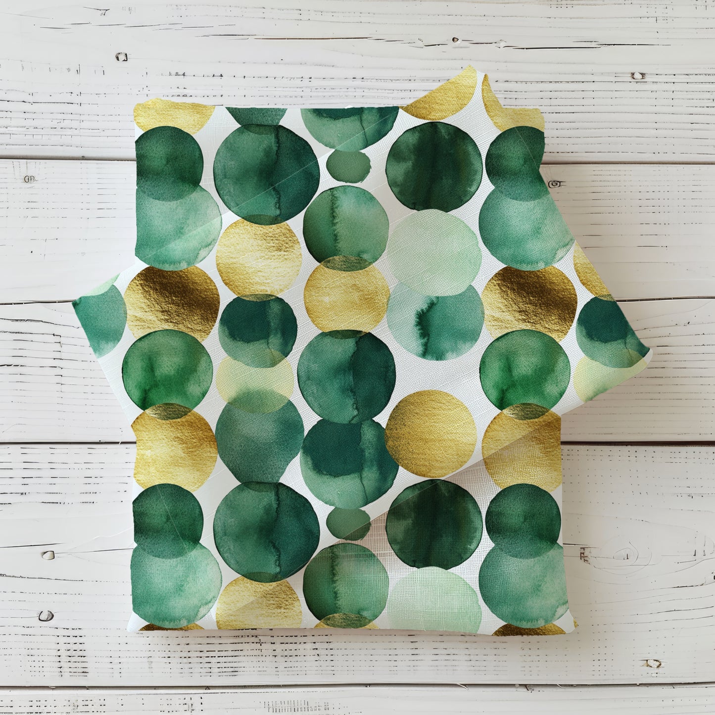 Goldene Balance | Kreise Stoff Meterware