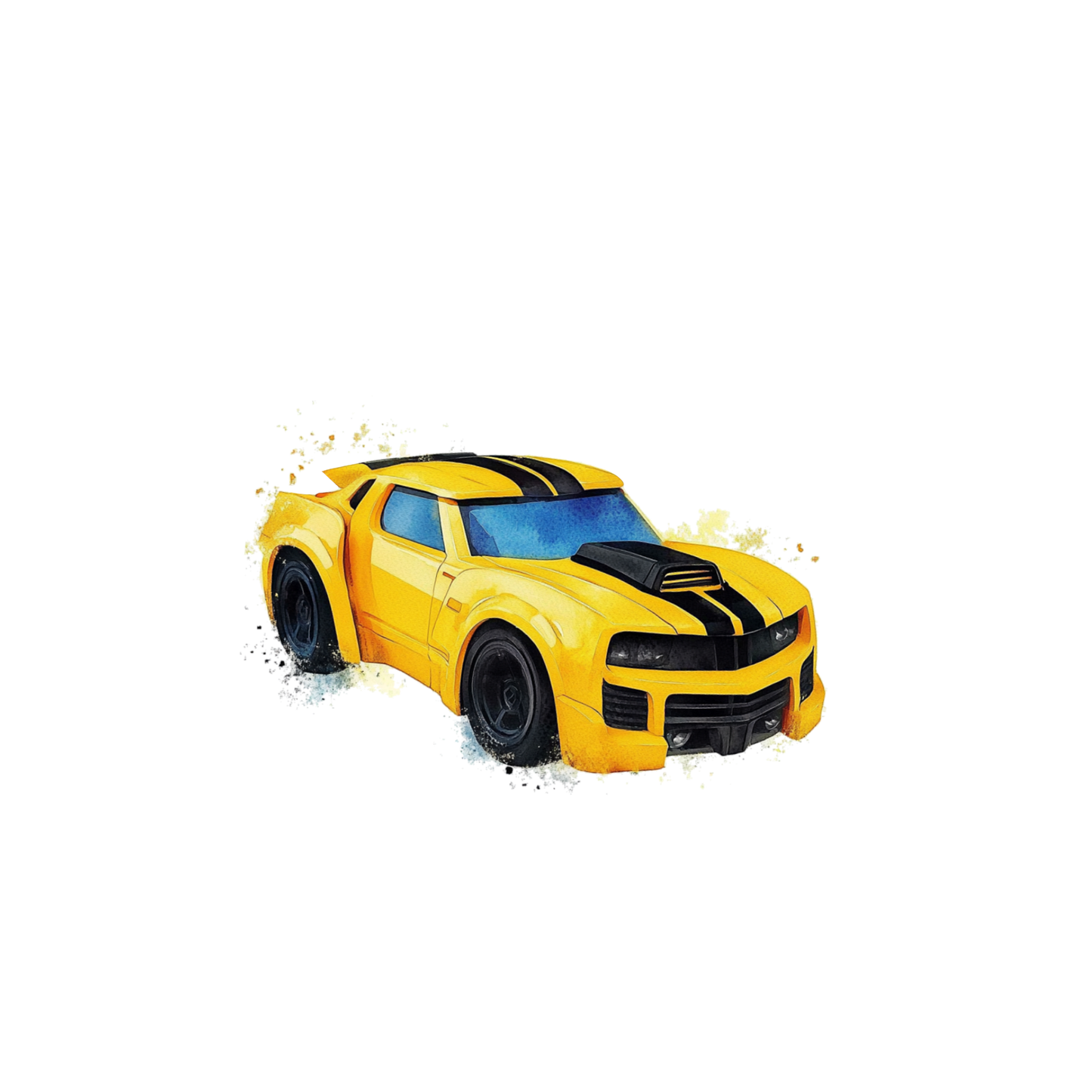 Bügelbild "RobotCars" in A4 für Textilien