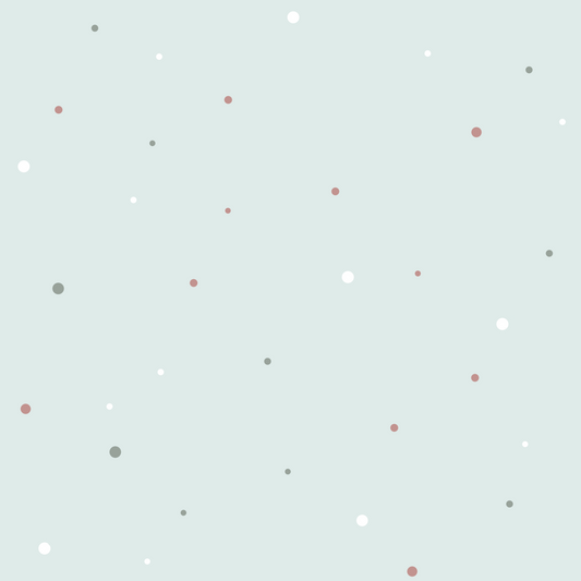 Kombi Stoff - Jersey | Rib Jersey | French Terry Stoffe "Punkte"