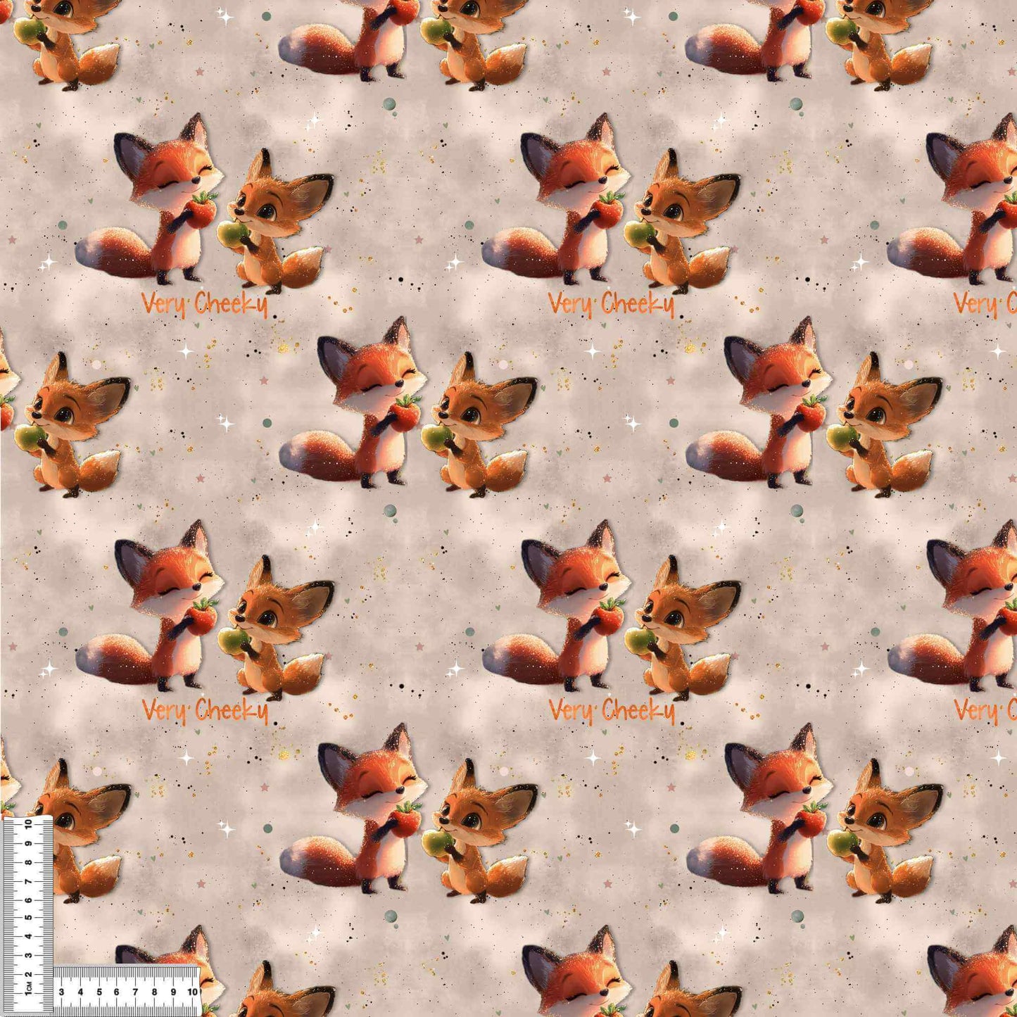 French Terry "Very Cheeky Fuchs" - 0,5m