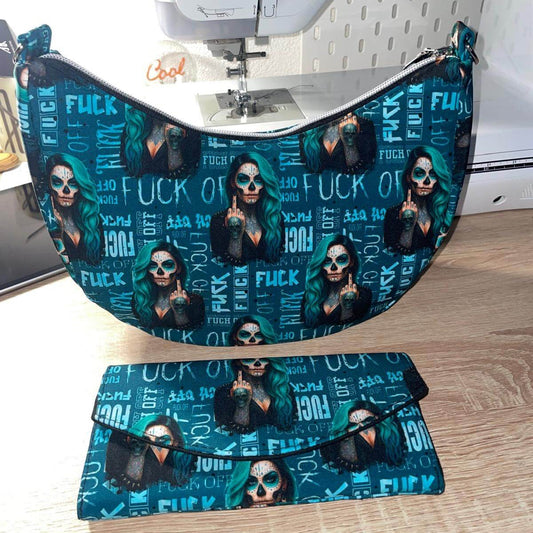 Kunstleder „Viva La Rebel" - petrol | Vorbestellung