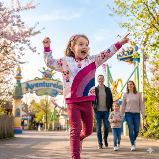 Cup Cake Girl | Mädchen Stoff Meterware | Kinderstoff