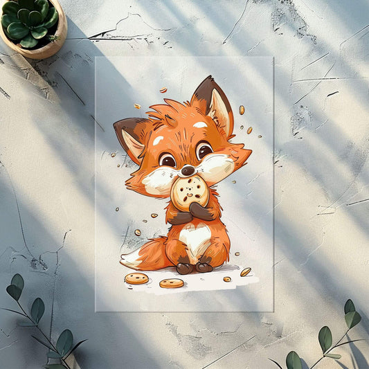 Bügelbilder für Textilien "Cookie Fuchs"