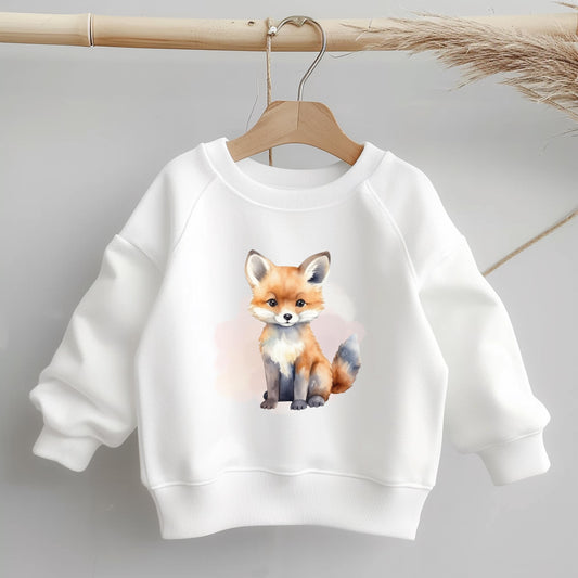 Fuchs Kinder Bügelbild | DTF Transfer für Kleidung & Accessoires