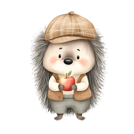 Bügelbild "Igel" für Textilien