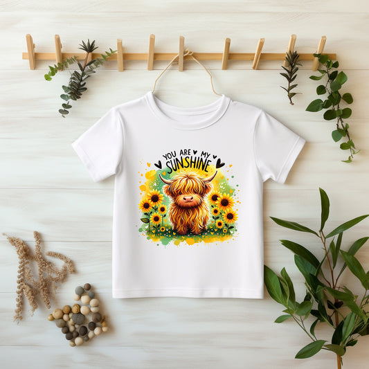 Glitzer-/Bügelbild "Sunshine Moo"