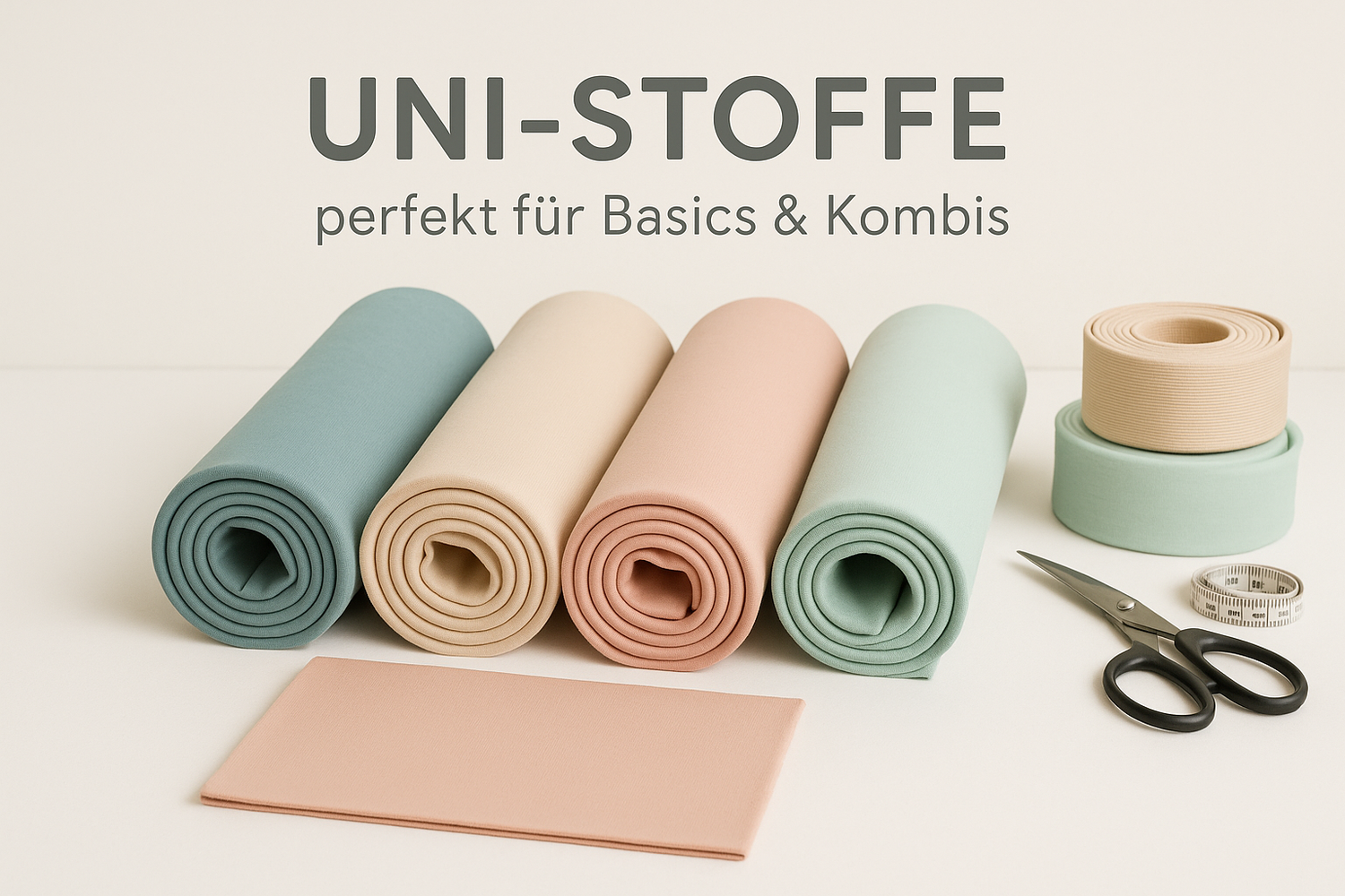 Uni Stoffe French Terry Meterware
