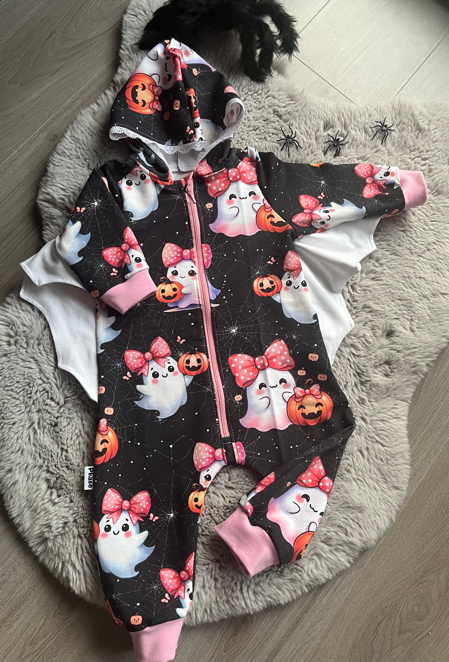 Stoffe Meterware "Spooky Cutie" - Jersey oder French Terry