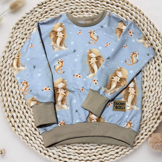 Sweatshirt Kinder "Meerjungfrau" – French Terry