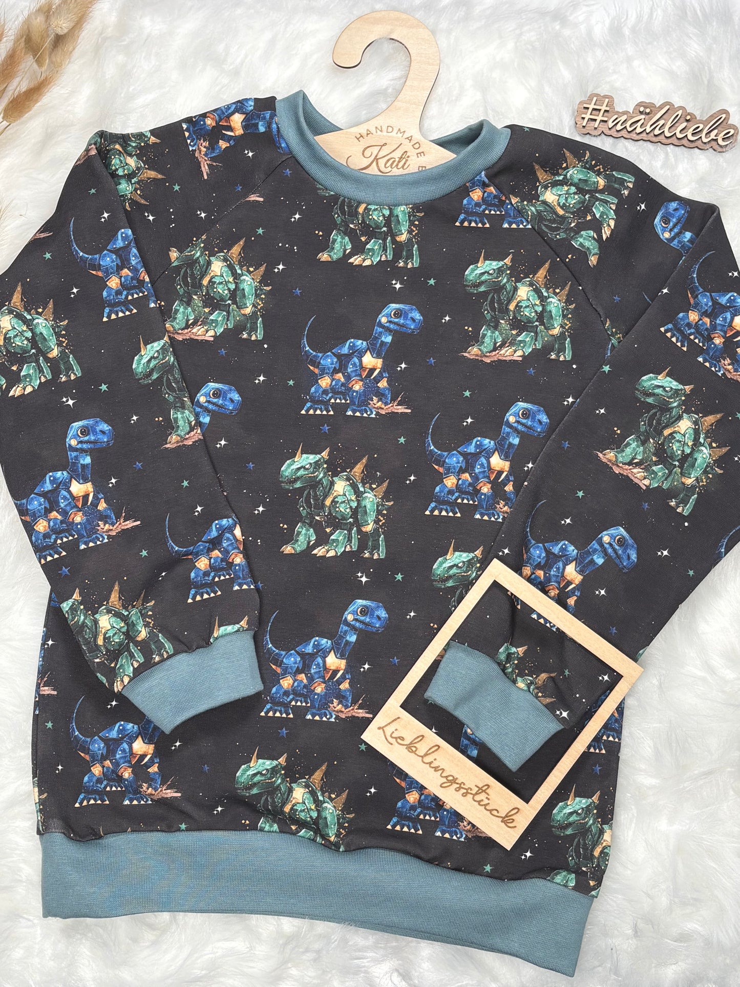 Robo Dinos | Dino Stoff Meterware | Kinderstoff