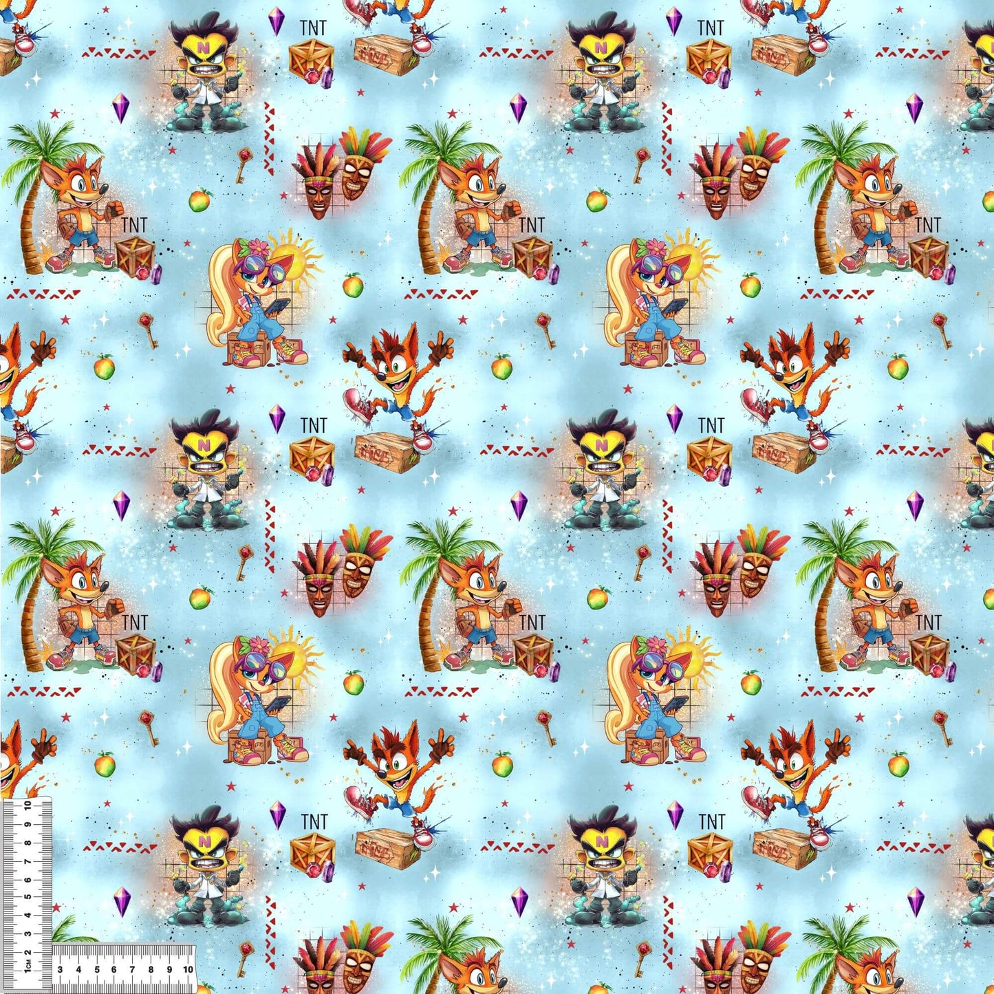 Stoffe Meterware "Crashiges Chaos" - Jersey oder French Terry