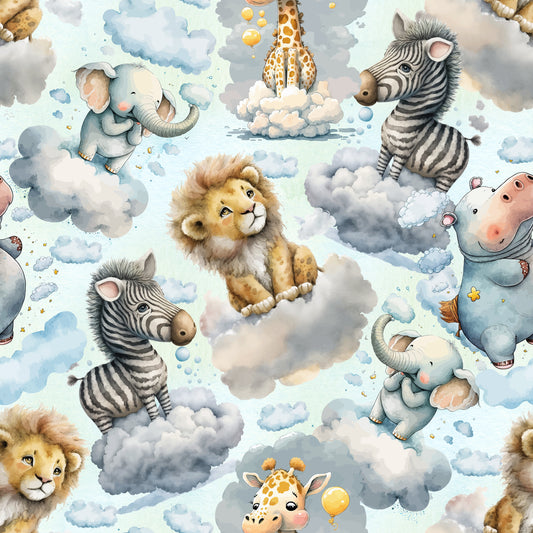 Jersey | Rib Jersey | French Terry – „Dschungelträume“  –  Stoffe Meterware