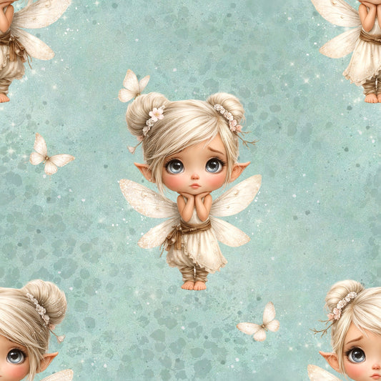 Zauberfee Magic | Feen Stoff Meterware | Kinderstoff