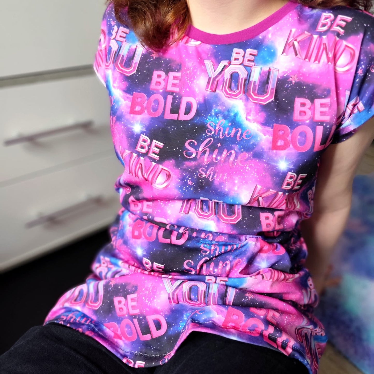 Be You | Lettering Stoff Meterware | Kinderstoff