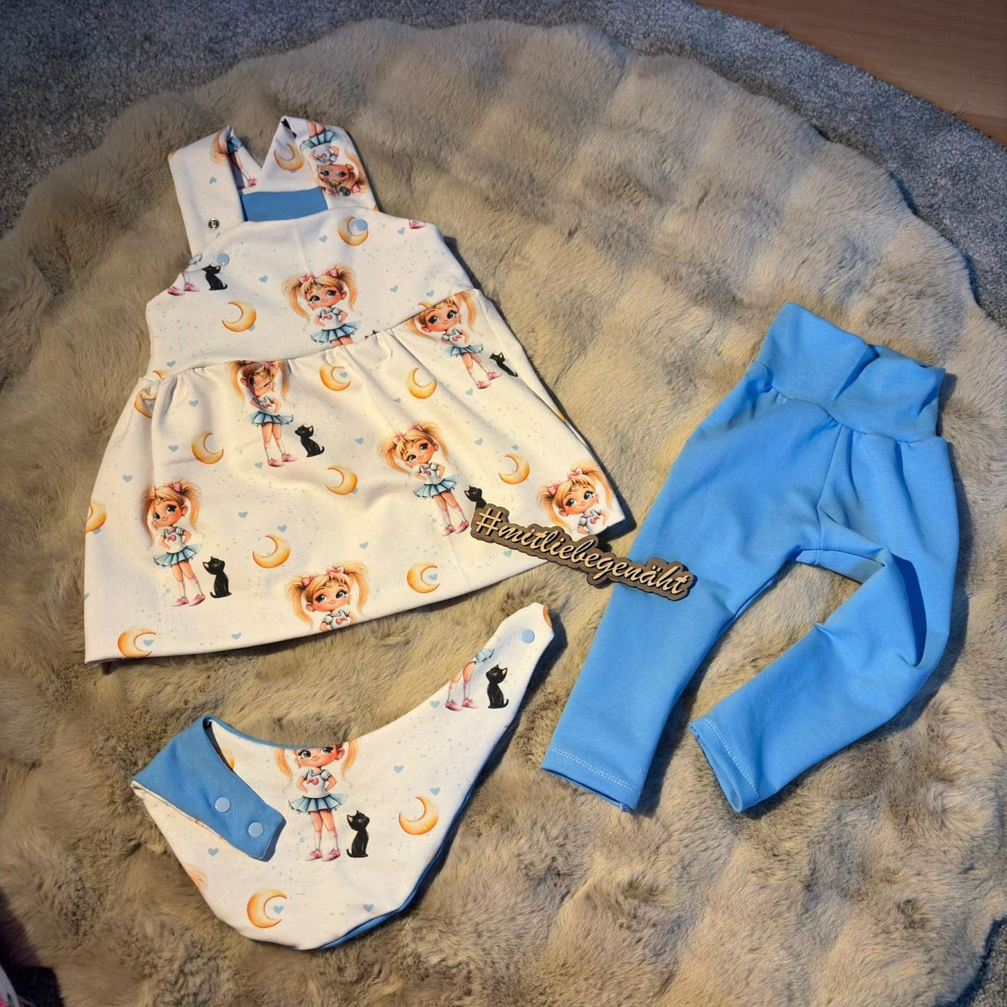 Moon Girl | Anime Stoff Meterwar | Kinderstoff