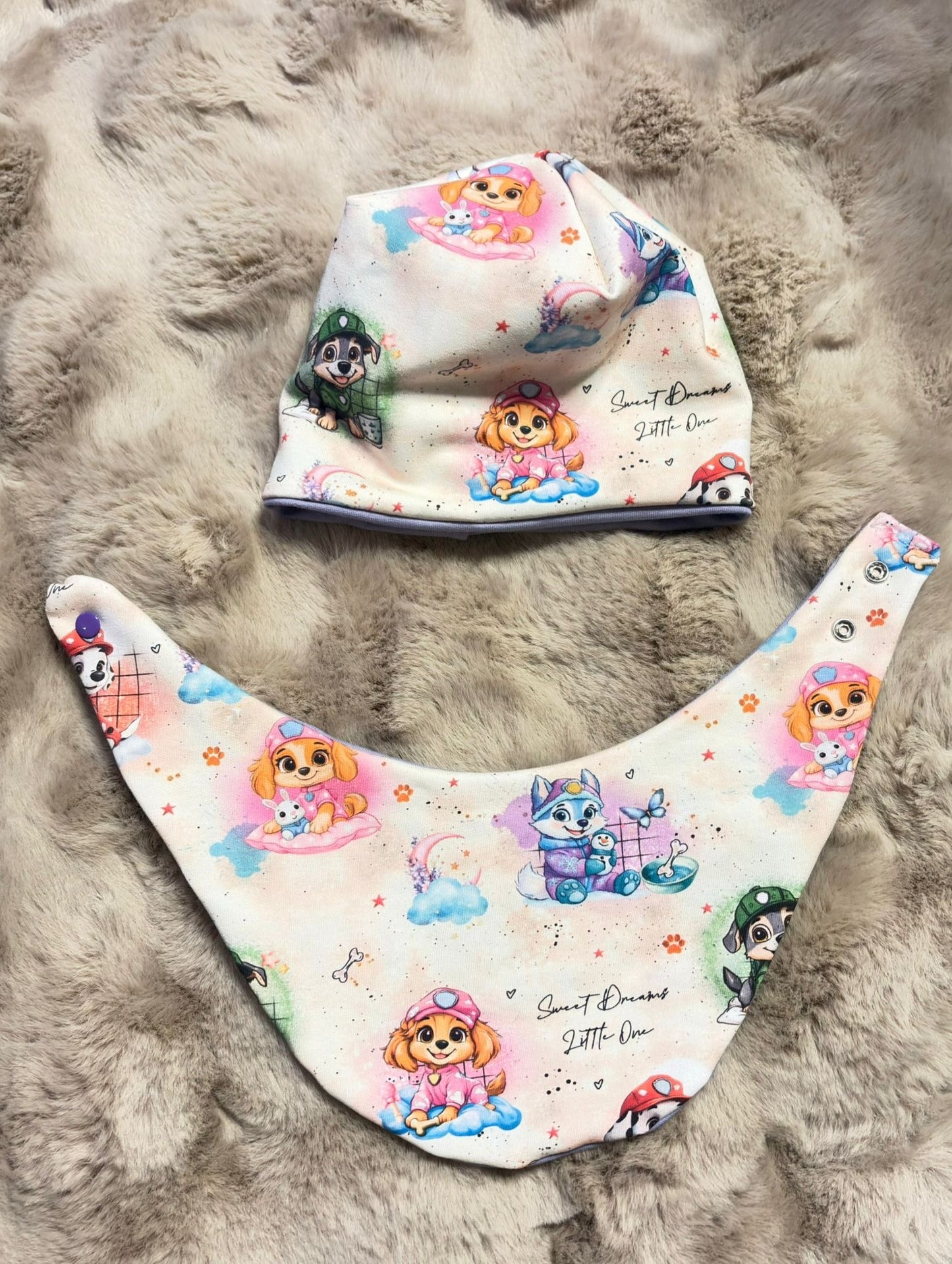 Kinderstoff Jersey Meterware "Sweet Dreams Fellnasen" - 0,5m